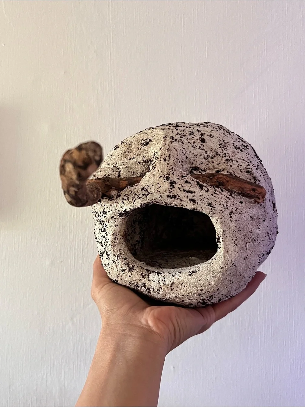 Bespoke Papier-Mache & Driftwood Art Sculpture | Unique Eco DecorDescriptionOne-